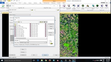 NDVI in ERDAS IMAGINE