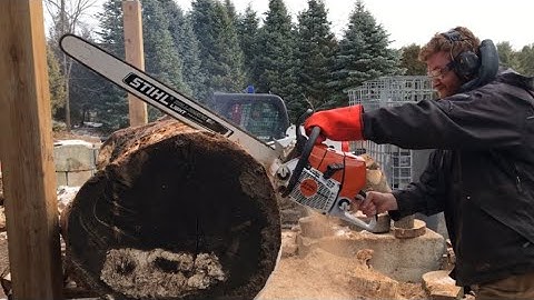 Crazy Log Splitter Takes On Huge Logs! ~ Update 02 Firewood Production