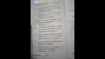 Bsc ist semester solid geometry paper 2022 IGU meerpur rewari