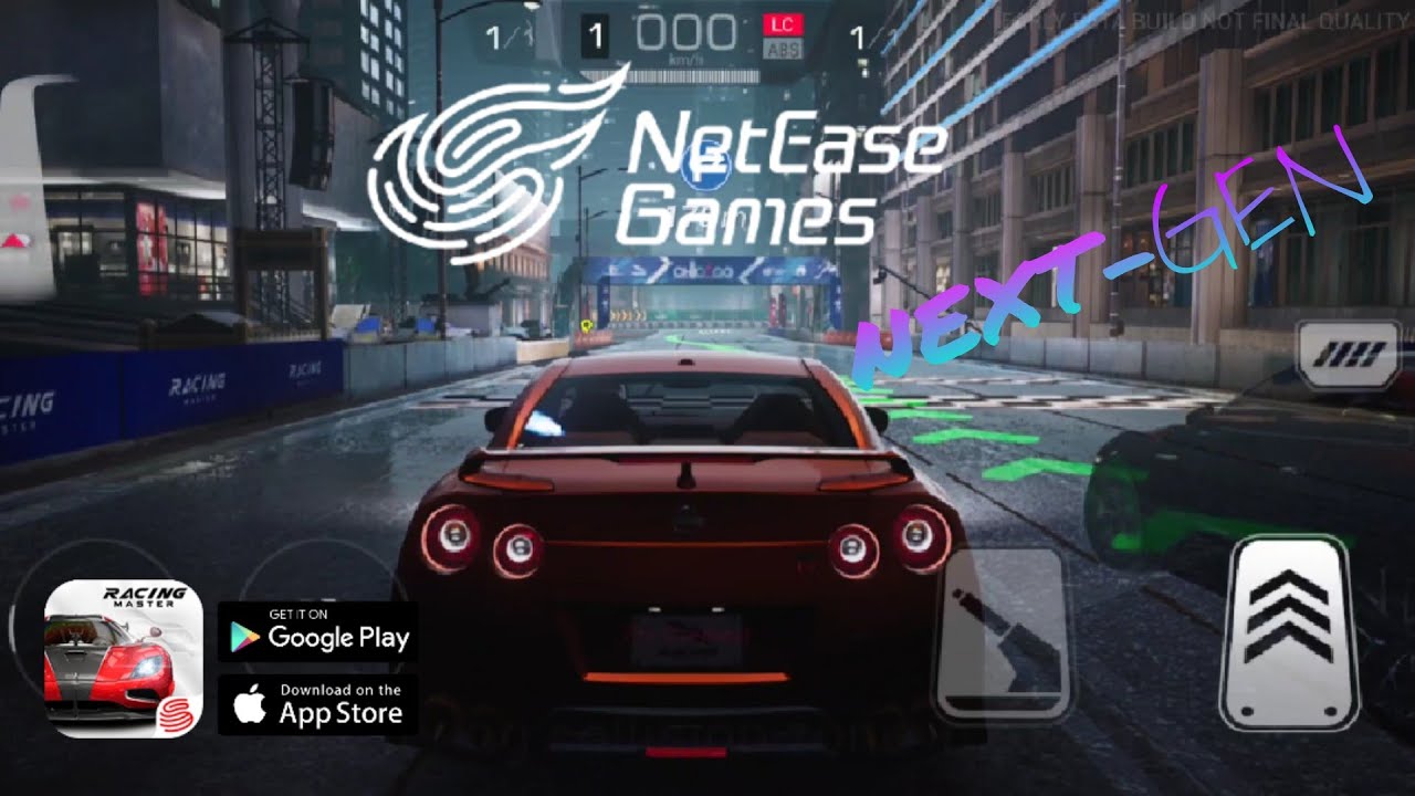 Racing Master GAMEPLAY (ANDROID/iOS) BETA ULTRA HIGH SETTINGS UNREAL ENGINE 4 2021