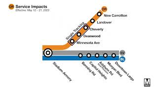 2023 Major Construction Orange Line Service Alert