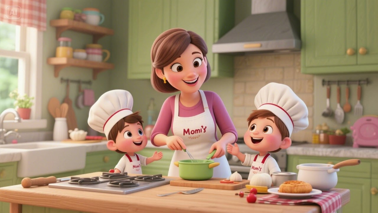 Mommy’s Little Chefs, Cooking with Joy | Nursery Rhymes & Kids Songs