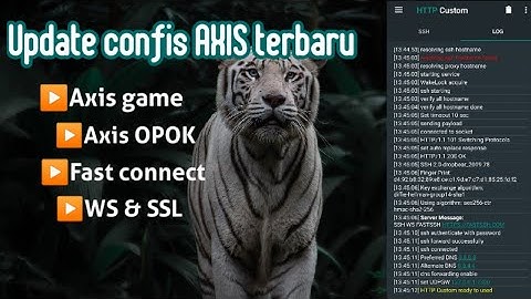 Update config axis Game unlimited gaming dan OPOK terbaru | Bug baru