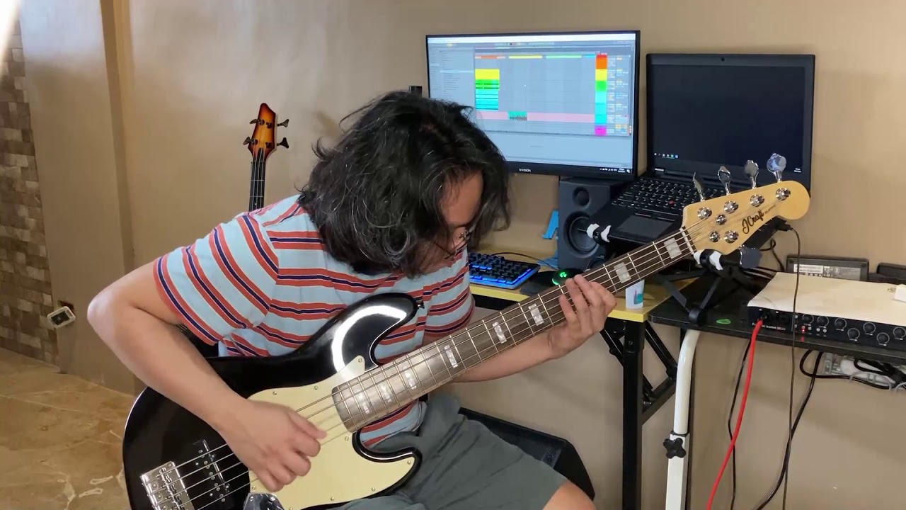 JCraft 5-String Active Jazz Bass - Quick Demo