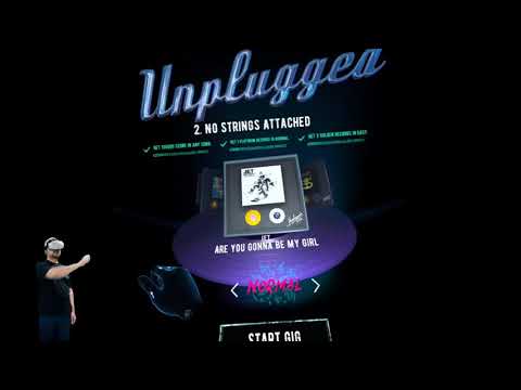 Unplugged Air Guitar  VR  Oculus 2 Song List
