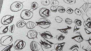 Best eye tutorial for beginners. 100 eye challenge! Eye anatomy explanation
