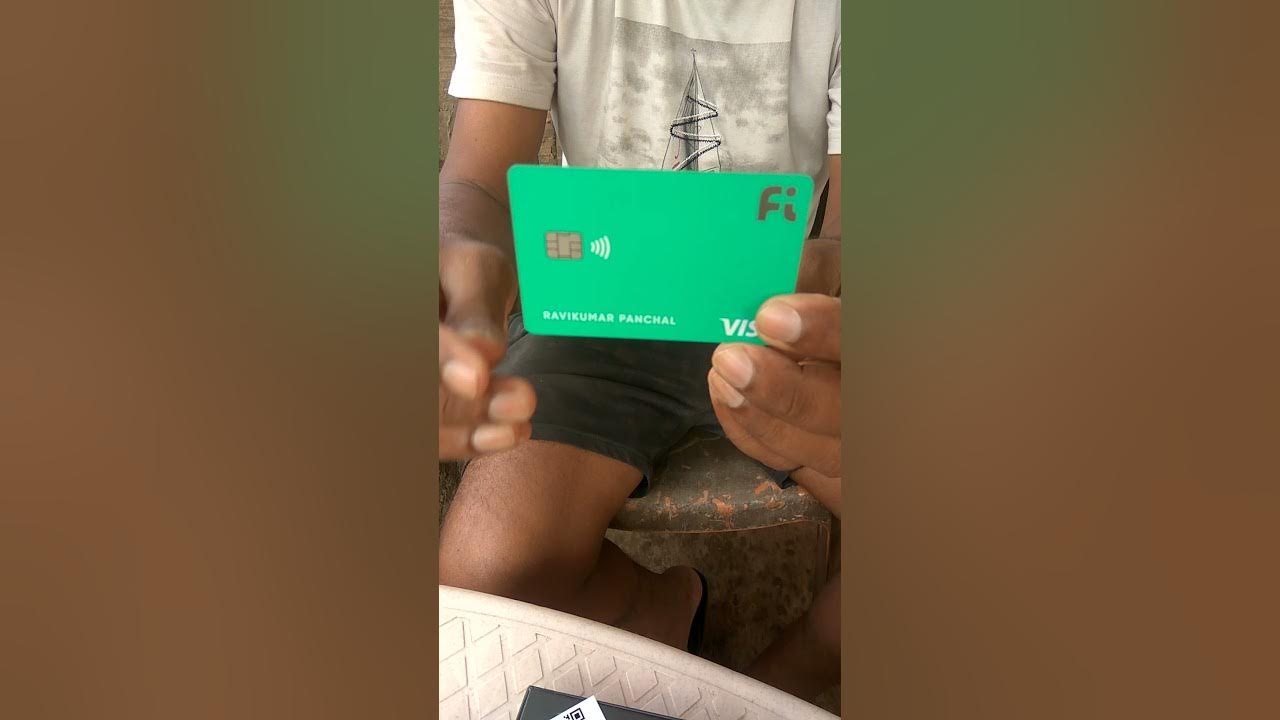 Fi money debit card arrived today YouTube