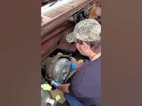 FORD C6 TRANSMISSION TORQUE CONVERTER REMOVAL - YouTube
