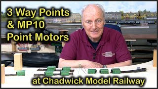 PECO 3 WAY POINTS & MP10 POINT MOTORS at Chadwick Model Railway | 218.