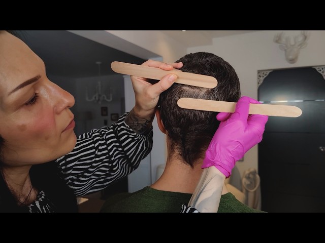 ASMR Dandruff & Scalp Analysis
