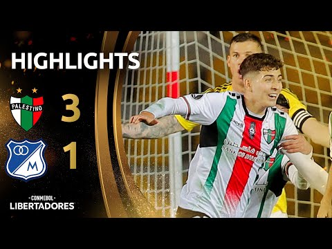 Palestino Millonarios Goals And Highlights