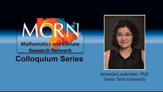 MCRN Colloquium with Amanda Laubmeier, 10/8/2025