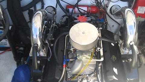 Marine 502/502 engine