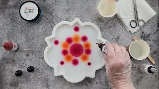 #1787 Incredible Whispy Petals In This Resin 3D Bloom