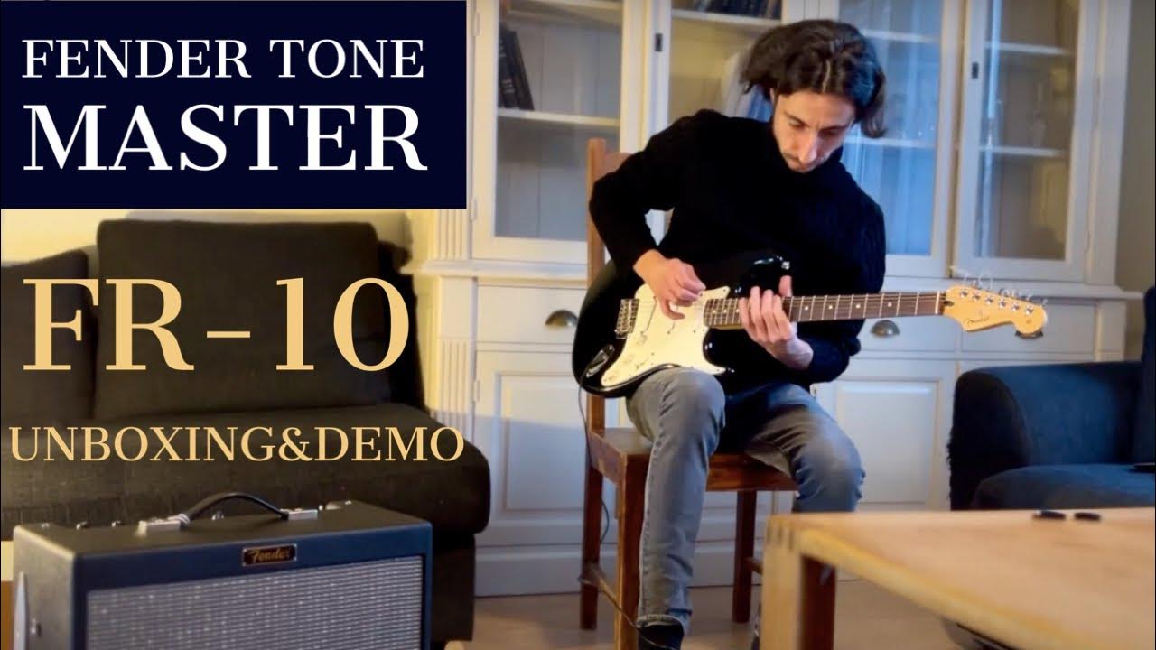 Fender Tone Master FR10 speaker unboxing tone volume hiss