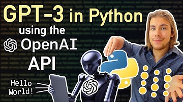 GPT-3 in Python Tutorial using the OpenAI API and Weights & Biases (Model Behind ChatGPT)