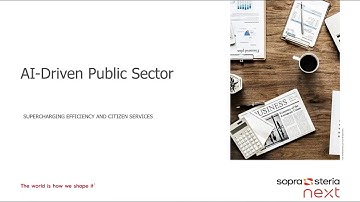 AI-Driven Public Sector