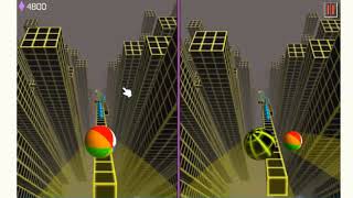 Играем в игру Два мяча 3D (онлайн) screenshot 4