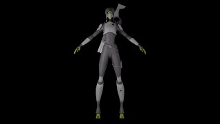 Unit 61 - Advanced 3D modelling - Alien Character