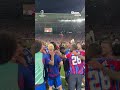Crystal Palace players sing 'freed from desire' after becoming Conference League champions 🎶🏆 #UECL