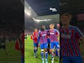Crystal Palace players sing 'freed from desire' after becoming Conference League champions 🎶🏆 #UECL