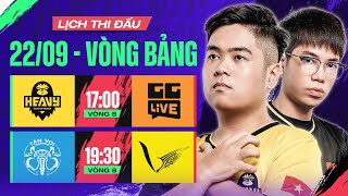 HEV vs GGL | TV vs VGM | ĐTDV Mùa Đông 2023 - Vòng Bảng - 22/9