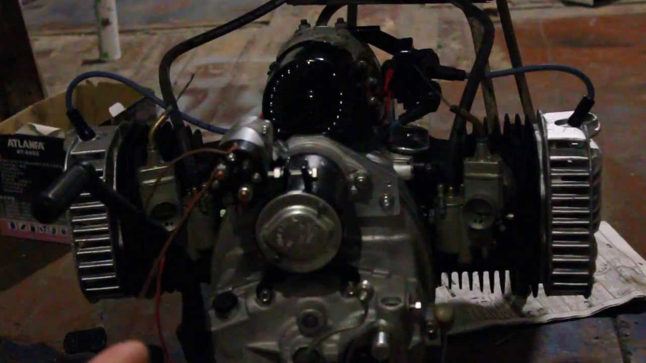 Нижнеклапанный двигатель к750