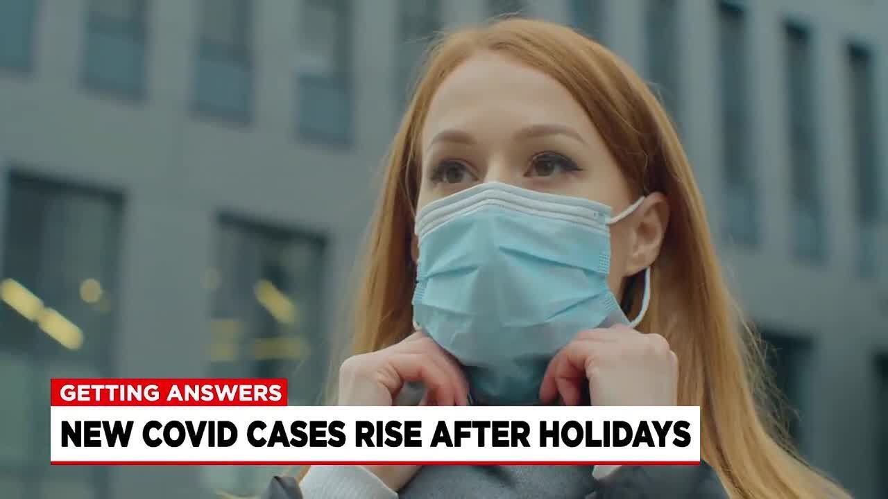 Respiratory illness cases on the rise after the holidays - YouTube