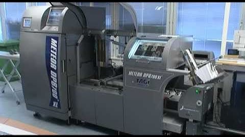 The new Meteor DP8700 XL Digital Press + EnvelopExpress Pro in action