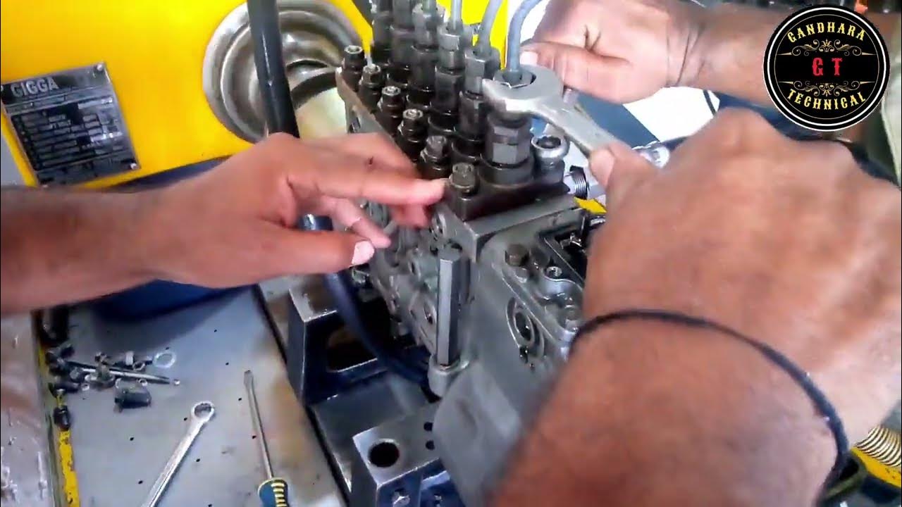 plunger type fuel injection pump setting! YouTube