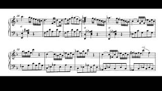 Video thumbnail of "Mozart. Sonata para piano nº 12 en Fa M. Kv 332 I-Allegro Partitura y Audición"