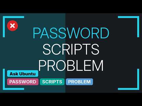 Ubuntu: How to create a script file to input password? (2 Solutions!!)