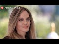 Watch again: Angelina Jolie arrives at Venice Film Festival ahead of Brad Pitt's appearance