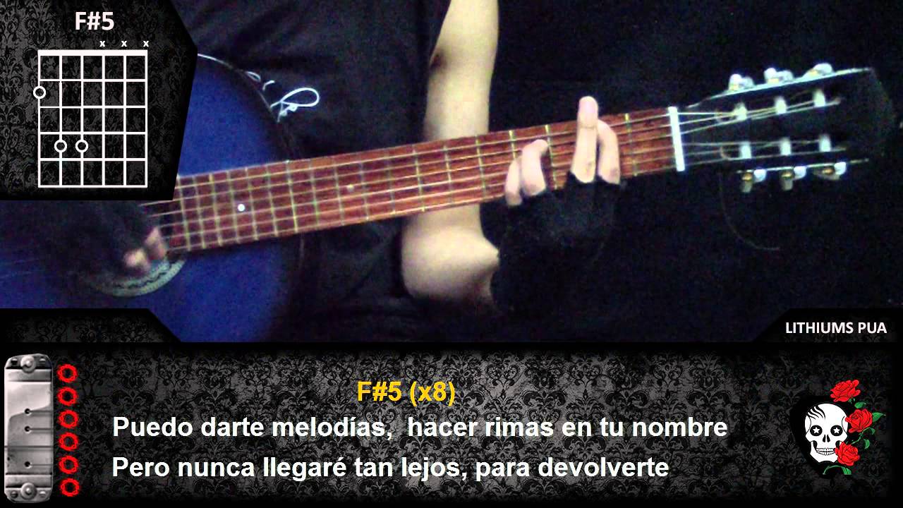 Como tocar la llave de callejeros en guitarra tutorial - YouTube