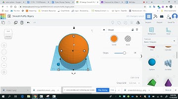 Creating Solar System Model in Tinker CAD