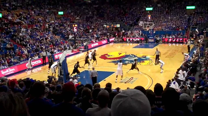 rock chalk chant vs. mizzou 1/25/10