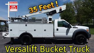 Versalift bucket truck for sale - 2012 Ford F450