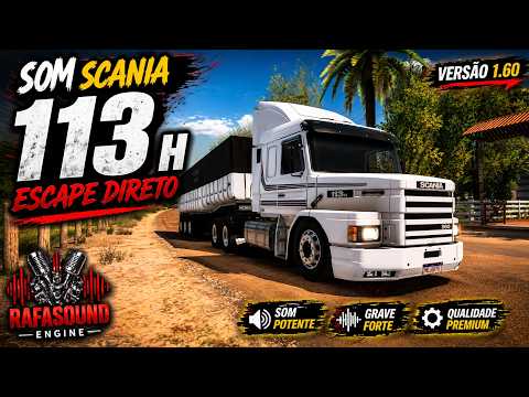 Som Scania 113 escape direto