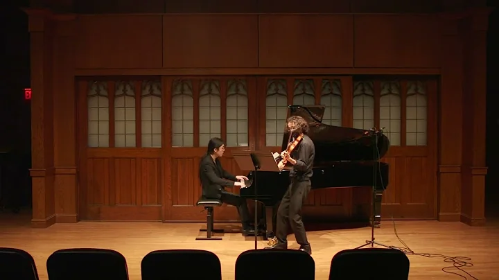Beethoven Violin Sonata in C minor, Op 30, No.2