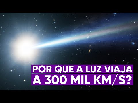 Vídeo: Qual é a velocidade aproximada da luz?