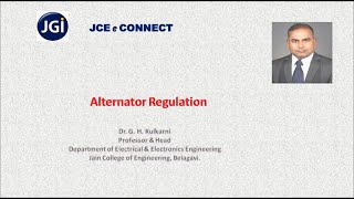 Alternator Regulation _EMF Method