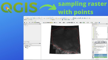 sampling raster values at point locations in QGIS