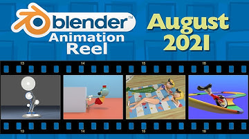 Blender Animation Reel (August 2021)