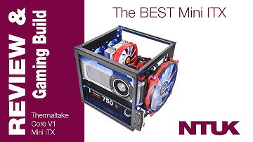 Thermaltake Core V1 Mini ITX Case {Review & Gaming Build}