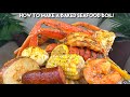 HOW TO MAKE A BAKED SEAFOOD BOIL (SNOW CRAB + LOBSTER TAIL + GARLIC BUTTER SAUCE)!