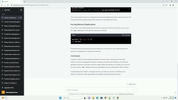 python list not deallocating memory after clearing the element of the list