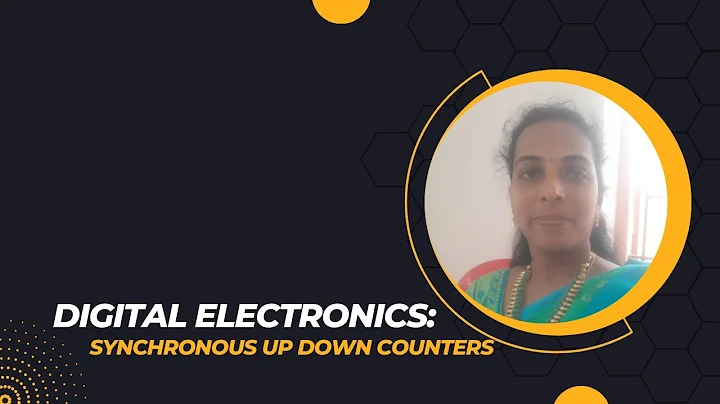 Dr.G.Arthy I Synchronous Up Down Counter I SNS Institutions