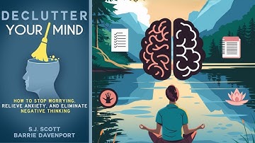Declutter Your Mind :How To Stop Worrying,Relieve Anxiety#declutteryourmind #bookfed #anxietyrelief