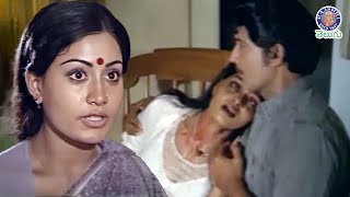 ఒకసారి ఇంటికి రా చెపుతాను! Shoban Babu & Silk Smitha Best Telugu Scene | Vijayashanti | Abhimanyudu