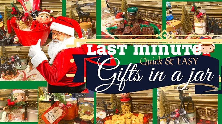 Last minute GIFTS IN A JAR quick, easy, and inexpe...